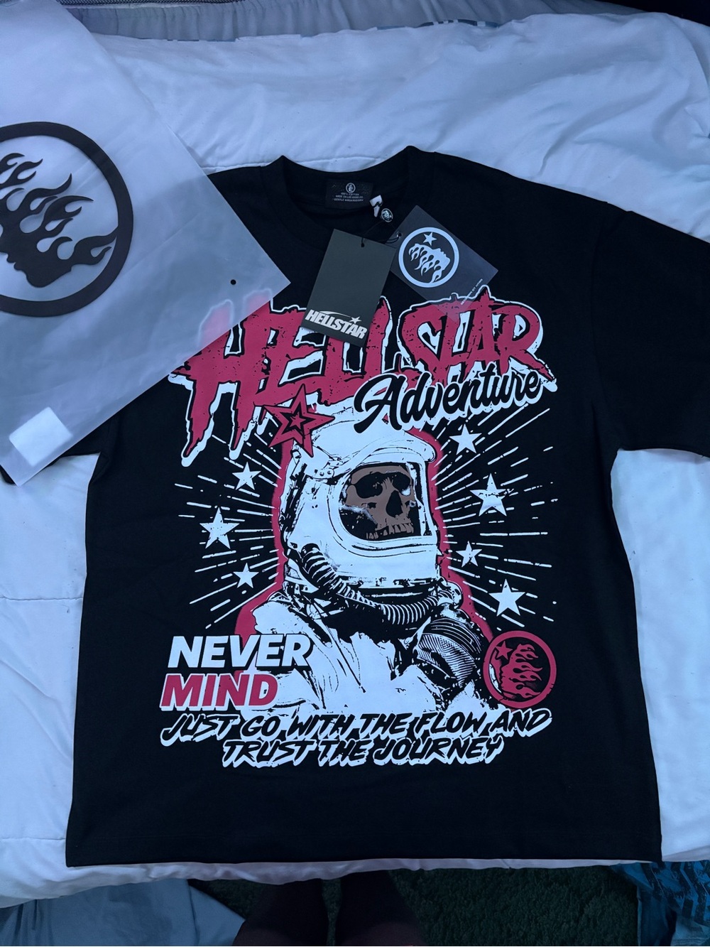 Hellstar Skeleton Astronaut Tee